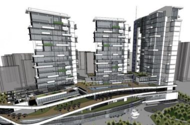 Modern High-Rise Office Model in SketchUp-BIM WORLD