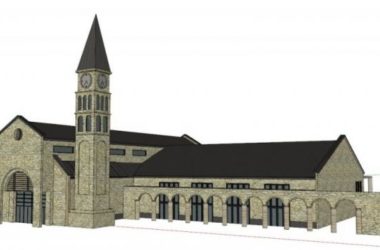 SketchUp Cultural Model: Multi-Story Church, Country Club & Classical Architecture-BIM WORLD