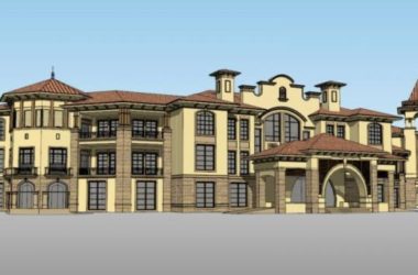 SketchUp Business Model: Multi-Story Classical European Style Clubhouse-BIM WORLD
