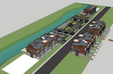 Modern Residential Landscape Design in SketchUp-BIM WORLD