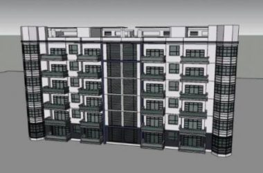 Modern Multi-Story Residential Model in SketchUp-BIM WORLD