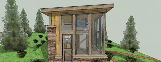 Modern Low-Rise Residential Model in SketchUp