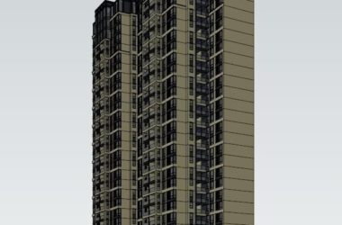 SketchUp Residential Models: High-Rise and Classical Style Buildings-BIM WORLD