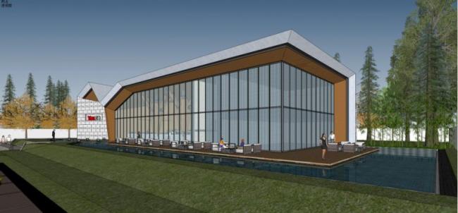 SketchUp Business Model: Designing a Modern Sales Office