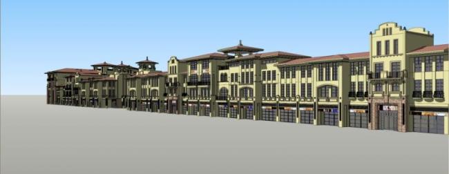 SketchUp Business Model: Residential, Commercial, Multi-Story, and Spanish Classical Designs