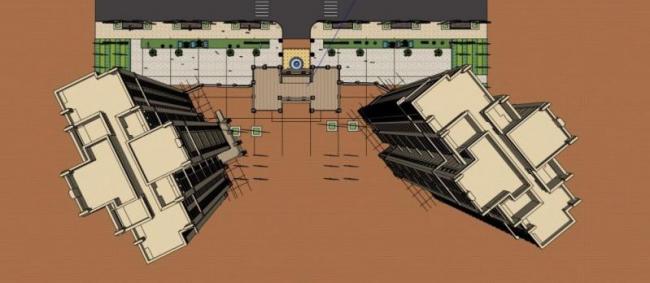 SketchUp Residential Models: High-Rise Buildings in Classical Style