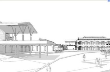 SketchUp Cultural Model: Modern Multi-Story Display Center in Contemporary Architectural Style-BIM WORLD