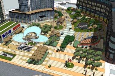 SketchUp Business Model: Modern Multi-Story Business Center Design-BIM WORLD