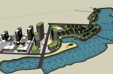 Modern 33-Story Office and Villa Residential Model in SketchUp-BIM WORLD