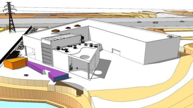 Modern Multi-Story Cultural Activity Center | SketchUp Architectural Model
