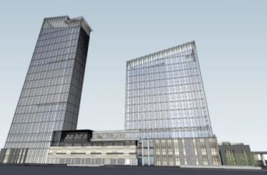Super High-Rise Modern Office Building Model in SketchUp-BIM WORLD