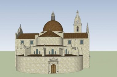 SketchUp Cultural Model: Multi-Story Classical Church Architecture-BIM WORLD