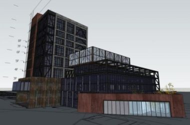 Sketchu Industrial Building | Modern Multi-Story Factory Design-BIM WORLD