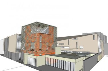 SketchUp Business Model: Modern Multi-Story Commercial Street Design-BIM WORLD