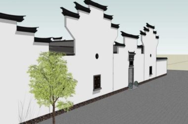 SketchUp Residential Models: Huizhou-Inspired Traditional Chinese Homes-BIM WORLD