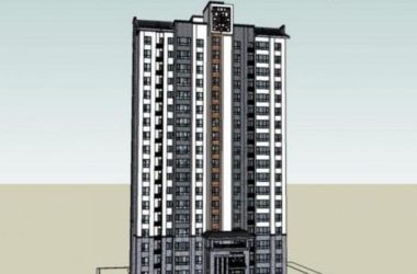 Modern Chinese High-Rise Residential Buildings | SketchUp Model Showcase-BIM WORLD