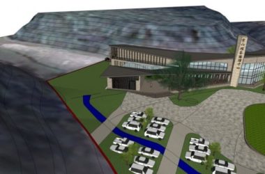 SketchUp Cultural Model: Modern Multi-Story Visitor Center Design-BIM WORLD