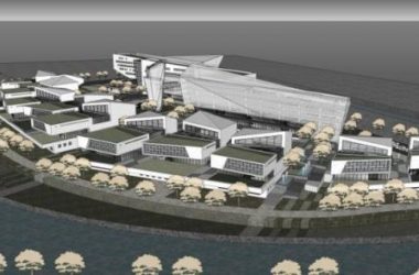 Modern Multi-Story Hotel Model in SketchUp-BIM WORLD