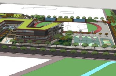 Modern Multi-Story School Campus Design in SketchUp-BIM WORLD
