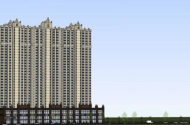 SketchUp Residential Model | Classic Style Super-Tall Residential Building-BIM WORLD