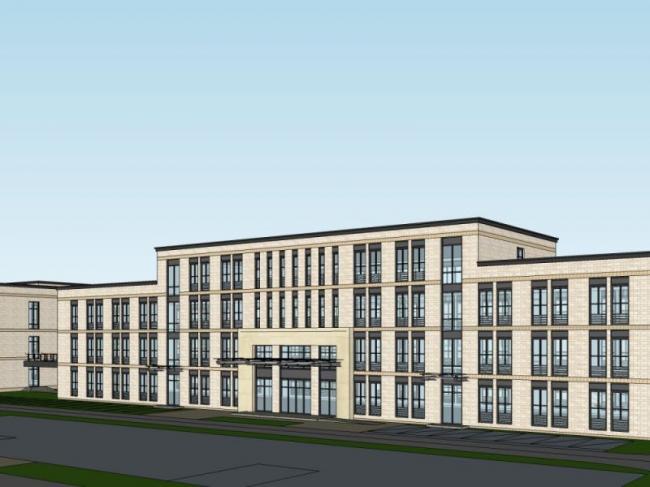 Sketchu Industrial Building: Modern Multi-Story Industrial Park