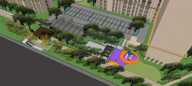 Modern Residential Landscape Design with SketchUp Model