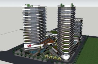 SketchUp Complex Model: Modern High-Rise Commercial Building-BIM WORLD