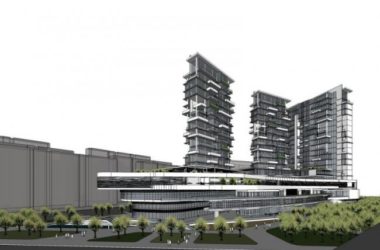 SketchUp Complex Model: Modern High-Rise Commercial Building-BIM WORLD