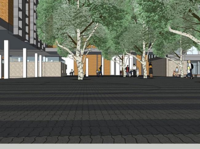 Modern Multi-Story School Campus Design | SketchUp Educational Architecture Model