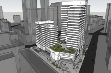 Modern Multi-Story Commercial Complex in SketchUp-BIM WORLD