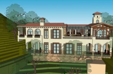 SketchUp Business Models: Multi-Story, Mountain, and Classical Clubhouses-BIM WORLD