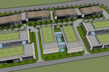 Sketchu Industrial Park | Modern Multi-Story Factory and Industrial Building-BIM WORLD