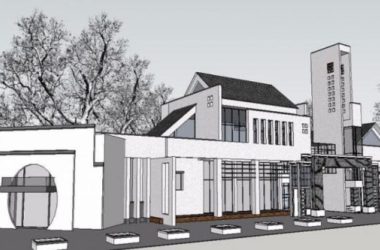 Modern Multi-Story Office Building in Chinese Style | SketchUp Model-BIM WORLD