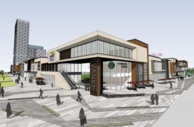 Modern Multi-Story Commercial Complex Rendered in SketchUp-BIM WORLD