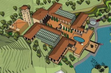 Classical Multi-Story Hotel Model in SketchUp-BIM WORLD