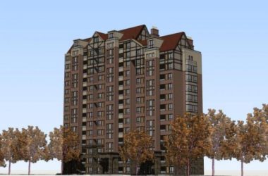 SketchUp Residential Models: Classical Style High-Rise Buildings-BIM WORLD