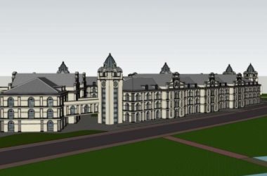 Classical Multi-Story Residential Model in SketchUp-BIM WORLD