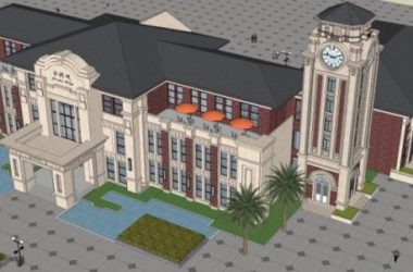 SketchUp Business Model: Multi-Story Classical Style Clubhouse Design-BIM WORLD