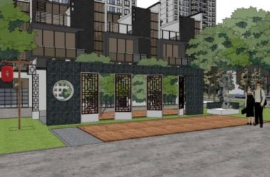 SketchUp Residential Landscape Model Featuring Chinese Style Design-BIM WORLD