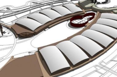 Modern Multi-Story Exhibition Center: A SketchUp Cultural Architecture Model-BIM WORLD