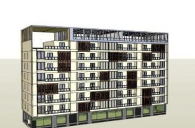 Modern Multi-Story School Building Design | Campus Educational Architecture in SketchUp-BIM WORLD
