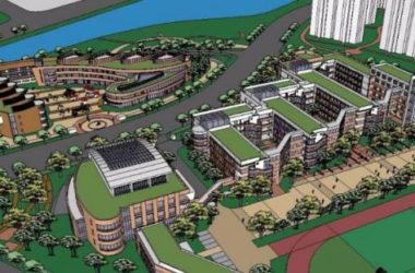 Modern Multi-Story Primary School and Kindergarten Campus Design in SketchUp-BIM WORLD