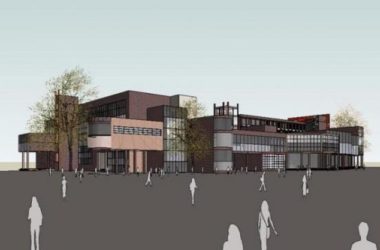 Modern Multi-Story Cultural Activity Center | SketchUp Architectural Model-BIM WORLD