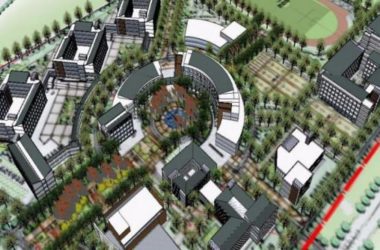 Modern Multi-Story School Campus Design | SketchUp Educational Architecture Model-BIM WORLD