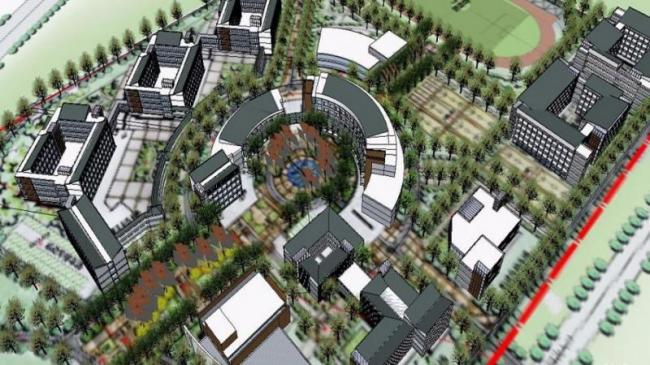 Modern Multi-Story School Campus Design | SketchUp Educational Architecture Model