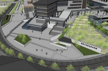 Modern Multi-Story University Campus SketchUp Model for Educational Architecture-BIM WORLD