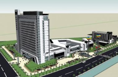 Modern Multi-Story Hospital Model in SketchUp-BIM WORLD
