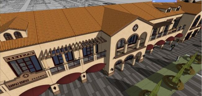 SketchUp Business Model: Designing Low-Rise Classical Commercial Buildings