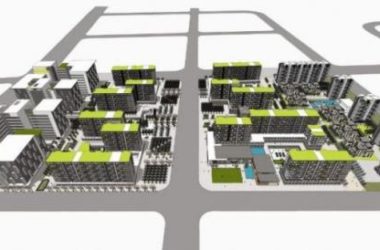 Modern Multi-Story Residential Complex | SketchUp 3D Model-BIM WORLD