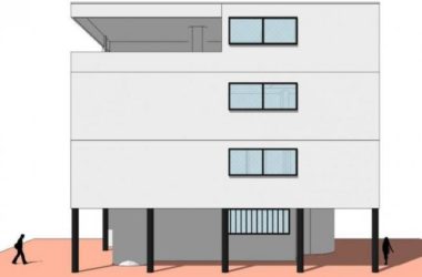 Modern Multi-Story Residential Model in SketchUp Inspired by Corbusier-BIM WORLD